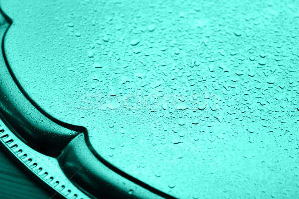 Foto d'archivio: Gocce · d'acqua · texture · abstract · salute · finestra · pioggia
