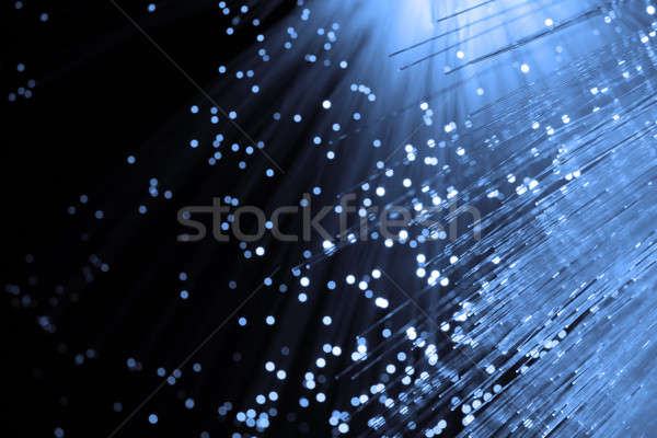 纖維 光學 纖維 光學 光 景點 商業照片 © arcoss