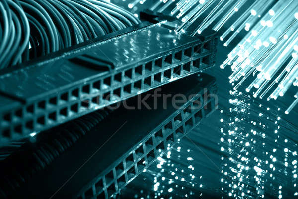 Fiber optics Stock photo © arcoss