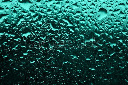 Gocce d'acqua texture abstract salute finestra pioggia Foto d'archivio © arcoss