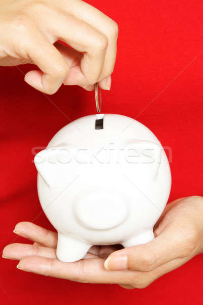 Saving money Stock photo © aremafoto