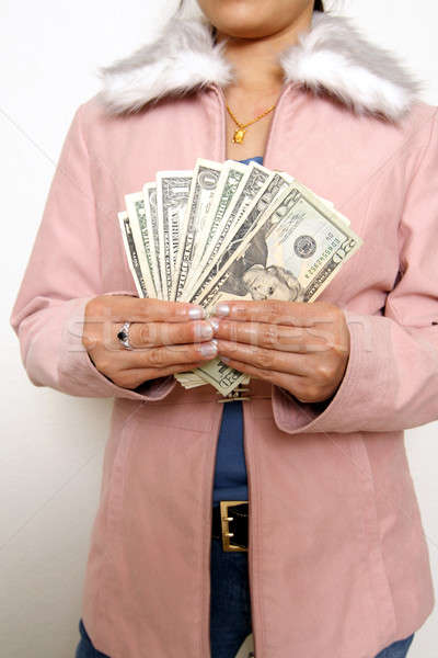 Spending money Stock photo © aremafoto