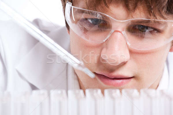 Stock photo: Male scientist