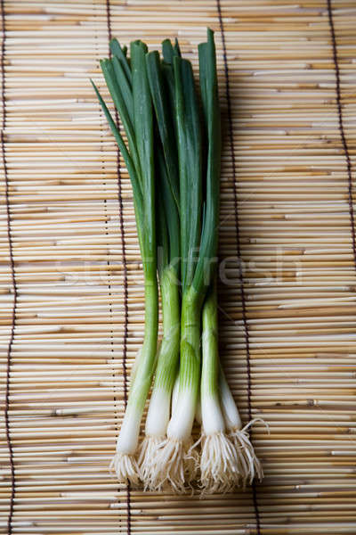 Spring onions Stock photo © aremafoto