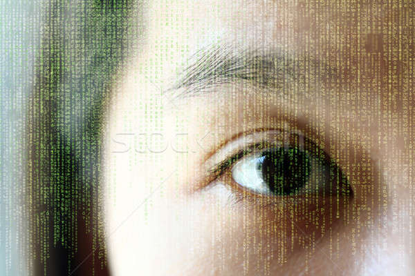 Digital eye Stock photo © aremafoto