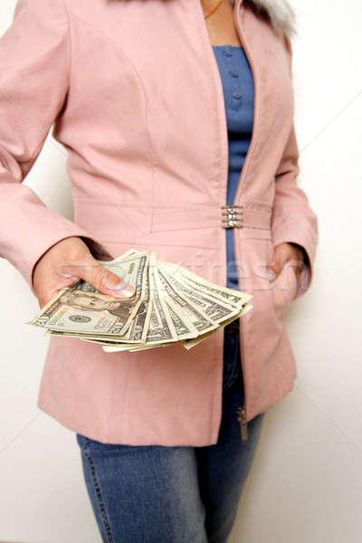 Spending money Stock photo © aremafoto