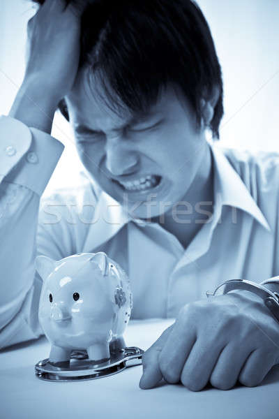 Financial hardship Stock photo © aremafoto