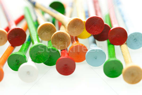 Golf tees Stock photo © aremafoto