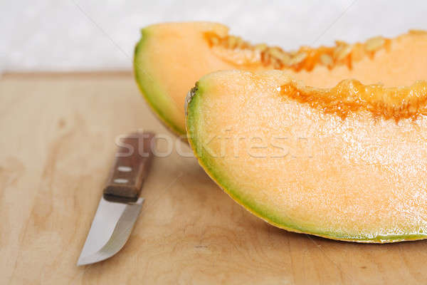 Cantaloupe Stock photo © aremafoto