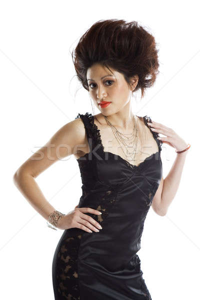 Belle femme mode coup belle jeunes asian Photo stock © aremafoto