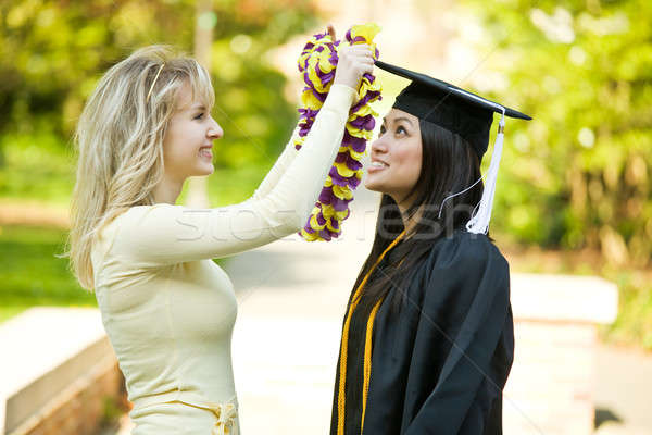 Graduation girl Stock photo © aremafoto