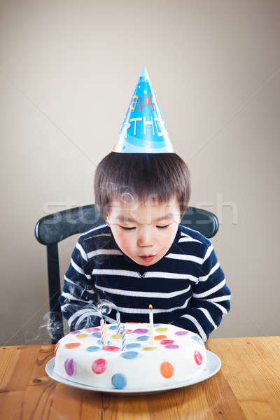 Birthday boy Stock photo © aremafoto