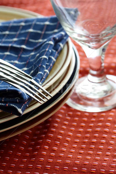 Dining table Stock photo © aremafoto