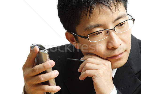 Working businessman Stock photo © aremafoto