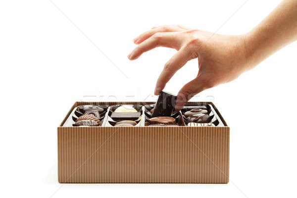 Chocolates Stock photo © aremafoto