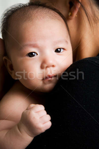 Stock photo: Baby and mother