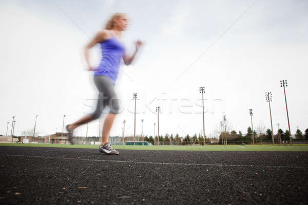 Woman exercise Stock photo © aremafoto