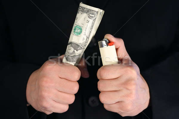 Waste money Stock photo © aremafoto