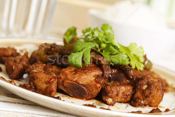 黒 豆 スペア リブ 豚肉 調理済みの ストックフォト © aremafoto