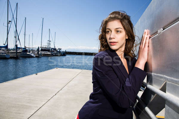 Beautiful woman Stock photo © aremafoto
