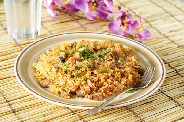 Fried rice Stock photo © aremafoto