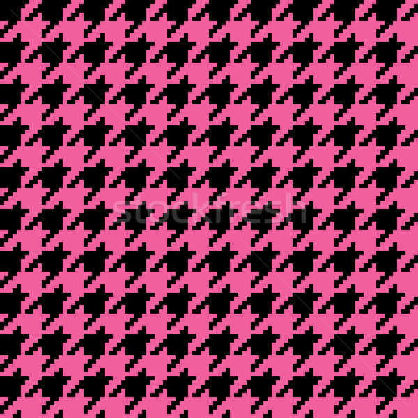 Pink Houndstooth Pattern Stock photo © ArenaCreative