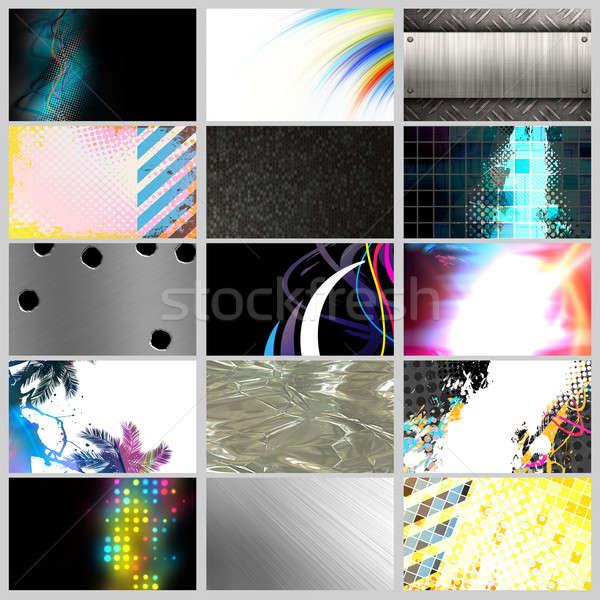 Business Cards Collection Stock photo © ArenaCreative