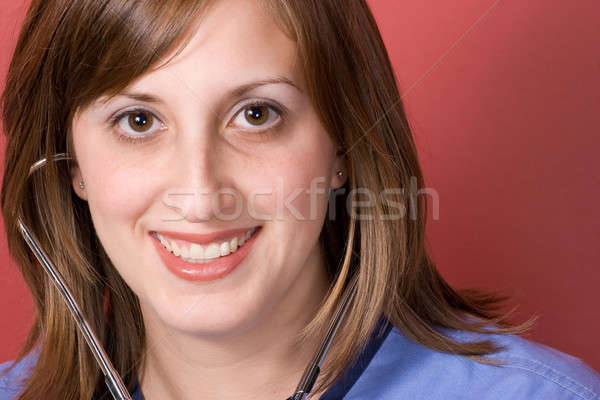 Smiling Nurse Stock photo © ArenaCreative