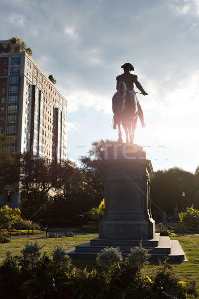Boston George Washington Statue Stock photo © arenacreative