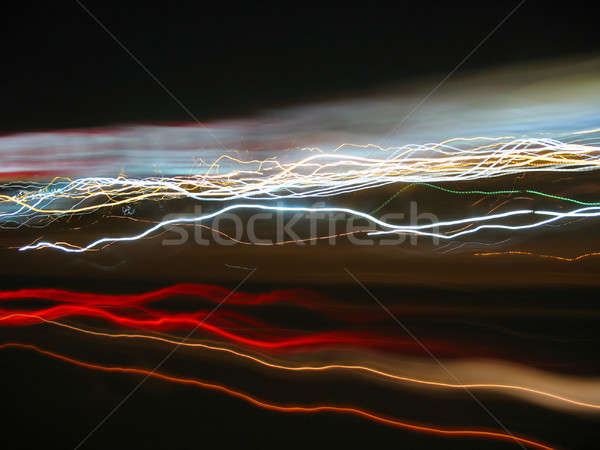abstract light trails Stock photo © ArenaCreative