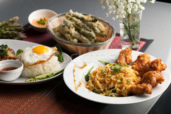 Variety of Thai Foods Stock photo © arenacreative