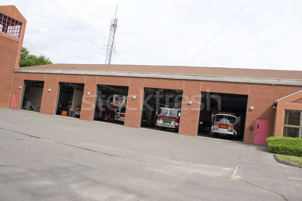 Modern Fire Station Stock photo © ArenaCreative