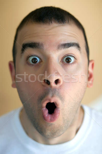 Stunned Shocked Man Stock photo © ArenaCreative