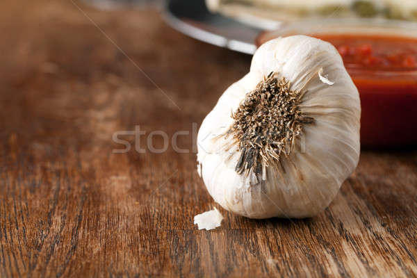 Garlic Bulb Macro Stock photo © arenacreative