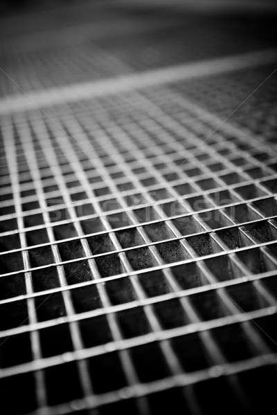 Subway Grate Texture Stock photo © ArenaCreative