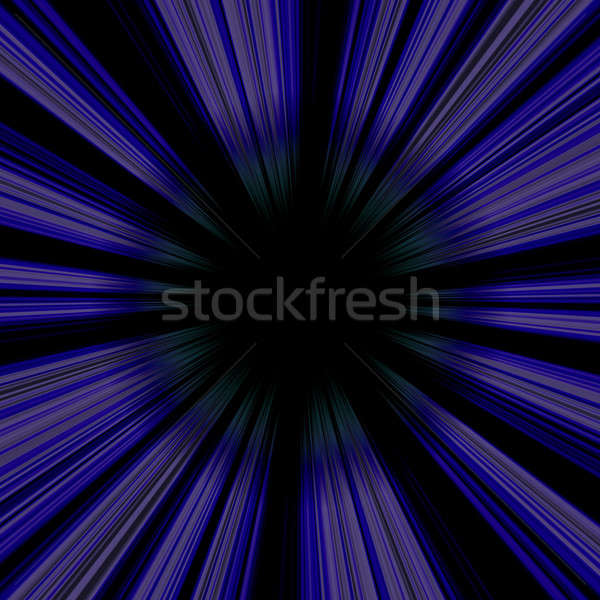 Niebieski streszczenie wir ilustracja centralny Zdjęcia stock © ArenaCreative