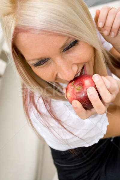 Eating an Apple Stock photo © ArenaCreative