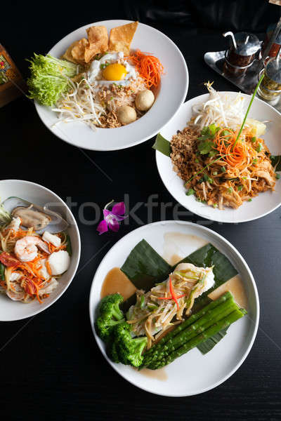 Stok fotoğraf: Otantik · Taylandlı · mutfak · bulaşık