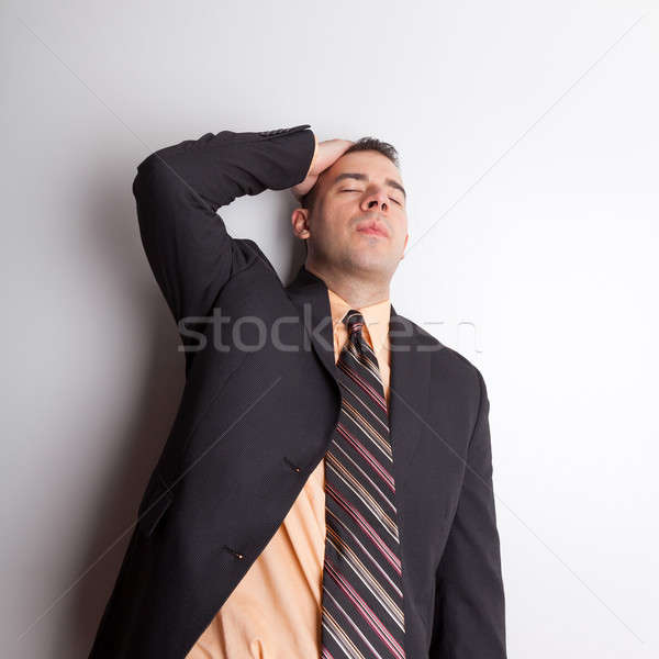Stressed Out Business Man Stock photo © ArenaCreative