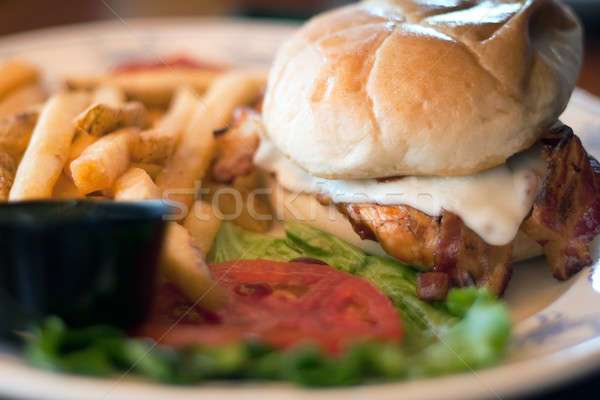 Chicken Club Sandwich Stock photo © ArenaCreative