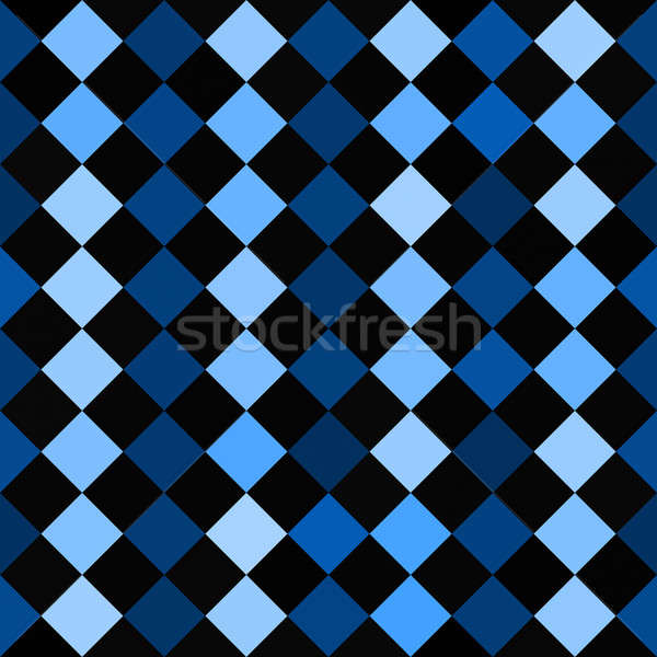 Stockfoto: Patroon · Blauw · zwarte · pleinen · textuur