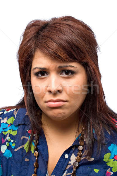 Sad Faced Woman Stock photo © ArenaCreative
