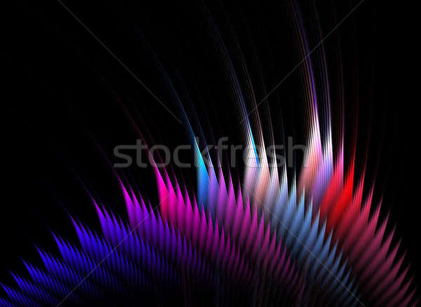 Abstract Fractal Waveform Stock photo © ArenaCreative