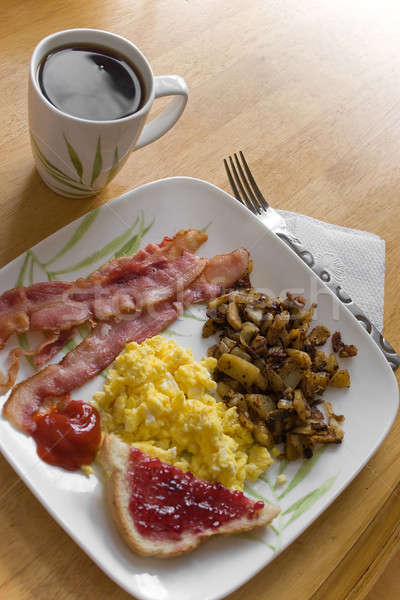Big Delicious Breakfast Stock photo © ArenaCreative
