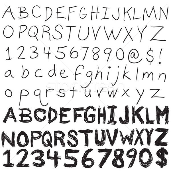 Hand Written Typography Stock photo © ArenaCreative
