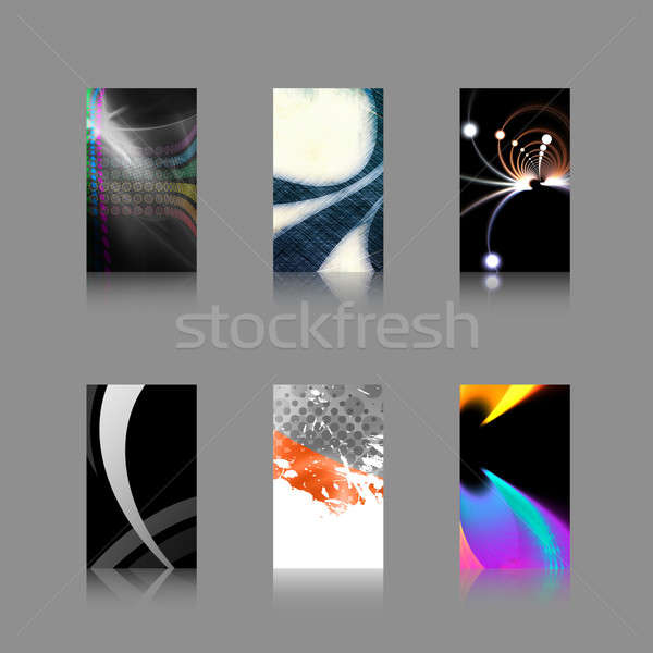 Business Card Templates Collection Stock photo © ArenaCreative