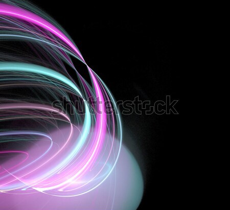 Abstrato fractal vórtice textura Foto stock © ArenaCreative