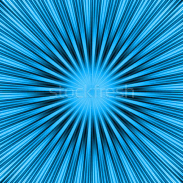 Blue Burst Stock photo © ArenaCreative