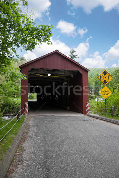Covered Bridge Stock photo © ArenaCreative