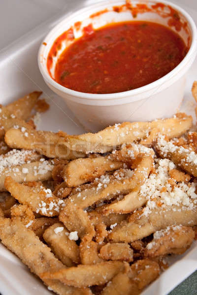 Eggplant Fries Stock photo © ArenaCreative